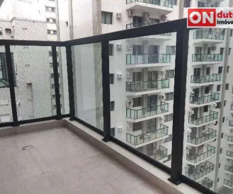 Apartamento com 2 quartos para alugar, 96 m² por r$ 6.500/mês - boqueirão - santos/sp
