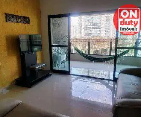 Apartamento com 3 dormitórios à venda, 107 m² por r$ 585.000,00 - vila luis antônio - guarujá/sp
