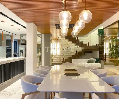 Sobrado à venda, 302m² úteis,  3 suítes, decorado no cond.vivenda vivendas do arvoredo, londrina, p