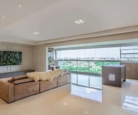 Apartamento para locação edifício ópera house, vista lago,3 suites, 3 vagas de garagem,andar altoja