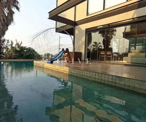 Casa à venda, 5 suítes / piscina borda infinita / pomar - condominio terras de canaã, cambé, pr