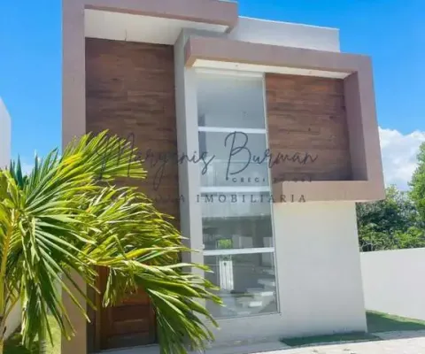 Casa em condomínio para venda em camaçari, catu de abrantes (abrantes), 4 dormitórios, 3 suítes, 4 banheiros, 3 vagas