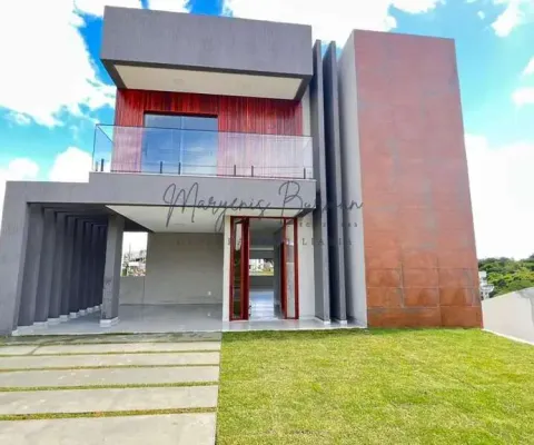 Casa em condomínio para venda em camaçari, alphaville (abrantes), 4 dormitórios, 4 suítes, 6 banheiros, 5 vagas