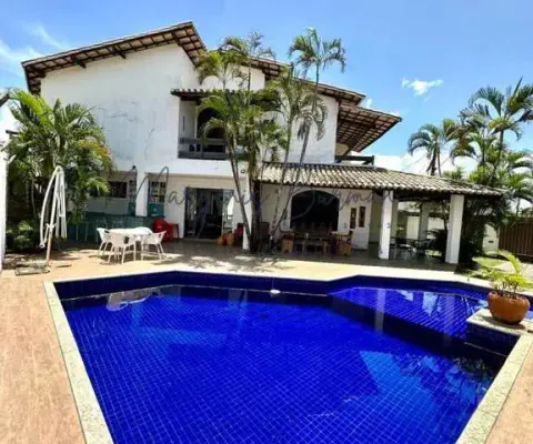 Casa para venda em lauro de freitas, vilas do atlântico, 5 dormitórios, 5 suítes, 6 banheiros, 4 vagas