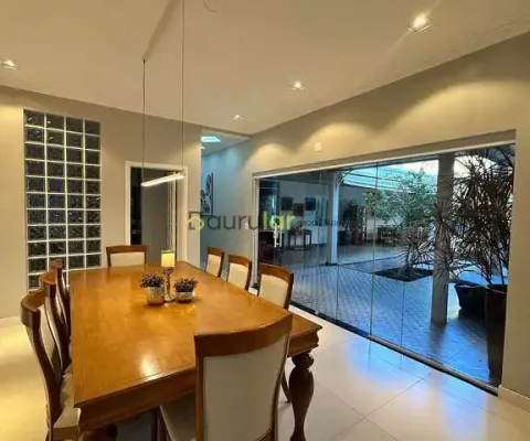 Casa lote duplo à venda, residencial lago sul, bauru, sp