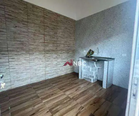 Casa com 1 dormitório para alugar, 65 m² por r$ 685,00/mês - parque residencial califórnia - itaquaquecetuba/sp