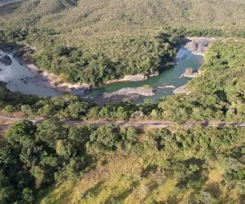 Fazenda à beira do rio corumbá em luziânia, go - dupla aptidão