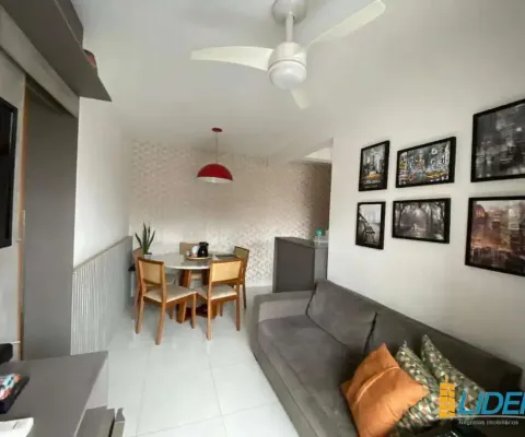 Apartamento à venda, 2 quartos, 1 suíte, 1 vaga, copacabana - uberlândia/mg