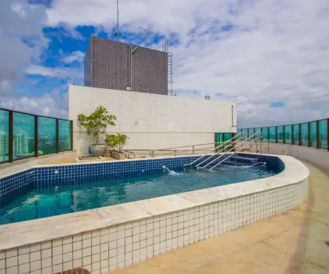 Apartamento com 2 quartos na beira mar 57m² à venda  em boa viagem recife-pe