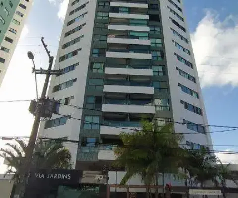 Apartamento à venda no edifício via jardins em boa viagem, com 137m², 3 suítes e duas vagas na garagem