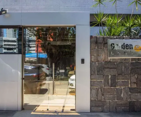 Apartamento à venda no edifício golden lake, em boa viagem, com 113m², 3 quartos e duas vagas na garagem
