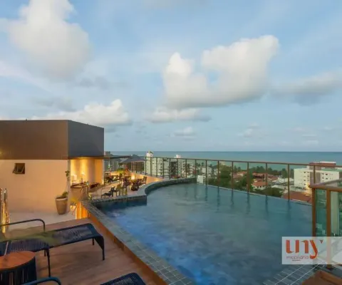 Apartamento novo com 60 m² e 2 quartos na praia do poço