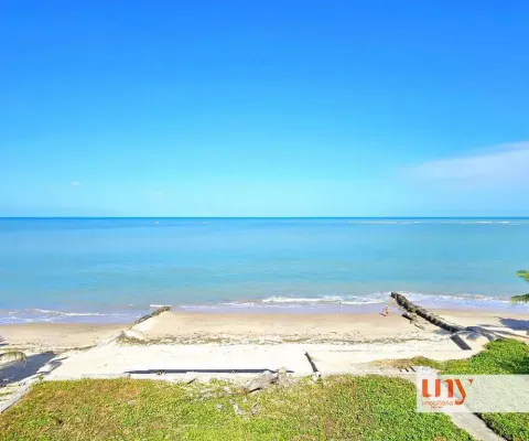 Casa com 992m² beira mar/pé na areia do jardim oceania.