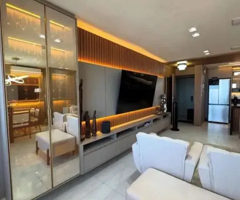 Apartamento porteira fechada em andar alto com 2 suítes no bairro de manaíra