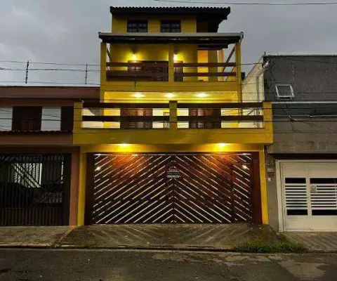 Sobrado, 380 m² - venda por r$ 1.500.000,00 ou aluguel por r$ 9.000,00/mês - vila jordanópolis - são bernardo do campo/sp
