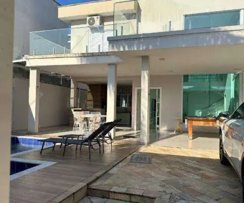 Sobrado com 5 dormitórios à venda, 295 m² por r$ 1.450.000,00 - parque balneário oásis - peruíbe/sp