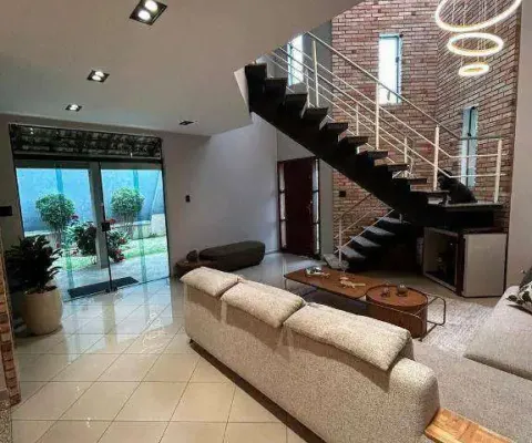 Sobrado com 3 dormitórios à venda, 295 m² por r$ 1.537.000,00 - jordanópolis - são bernardo do campo/sp