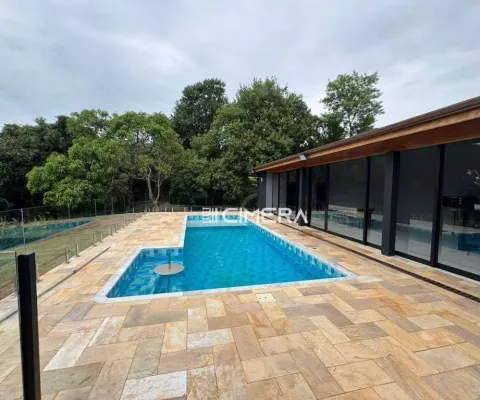 Chácara com 3 dormitórios à venda, 1800 m²  araçoiabinha - araçoiaba da serra/sp
