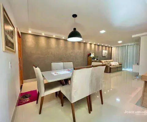 Apartamento com 3 dormitórios à venda por r$ 1.000.000,00 - prainha de muquiçaba - guarapari/es