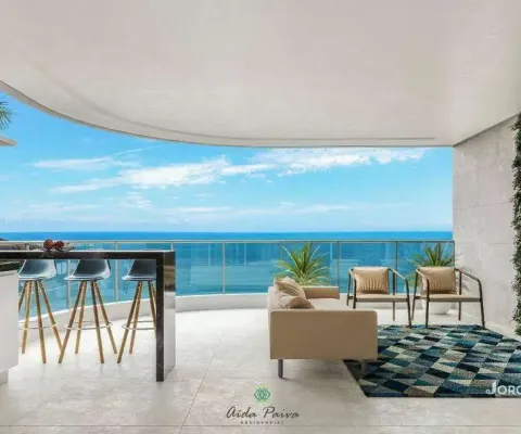 Residencial aída paiva, vista mar parcial na praia do morro - guarapari/es