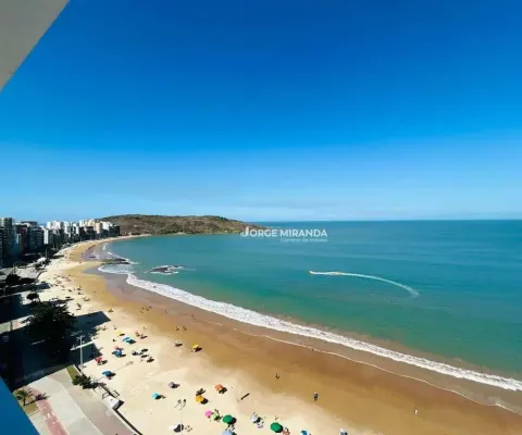 Apartamento com 4 dormitórios todos suítes à venda, 155,00 m² por r$ 3.000.000,00 - praia do morro - guarapari/es
