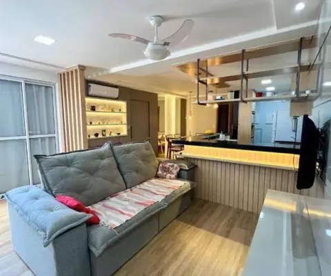Apartamento com 2 dormitórios à venda, 75 m² por r$ 800.000,00 - praia do morro - guarapari/es