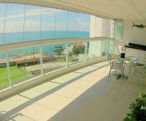 Apartamento com 3 dormitórios à venda, 177 m² por r$ 1.250.000,00 - prainha de muquiçaba - guarapari/es