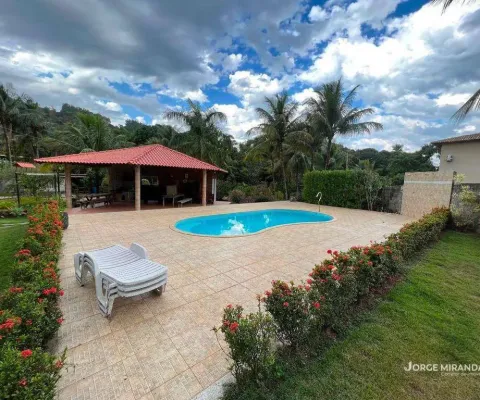 Chácara com 3 dormitórios à venda, 3400 m² por r$ 1.100.000,00 - iguape - guarapari/es