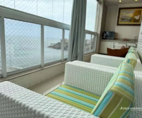 Apartamento com 3 dormitórios à venda, 134 m² por r$ 1.480.000,00 - praia do morro - guarapari/es