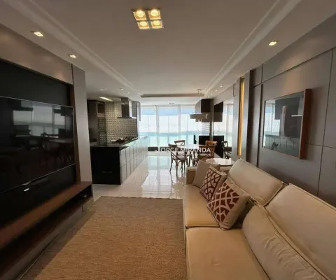 Apartamento com 3 dormitórios à venda, 112 m² por r$ 1.700.000,00 - praia do morro - guarapari/es