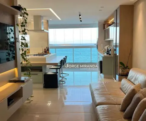 Apartamento com 3 dormitórios à venda, 112 m² por r$ 1.750.000,00 - praia do morro - guarapari/es