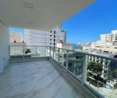 Apartamento com 3 dormitórios para alugar por r$ 4.000,00/mês - praia do morro - guarapari/es