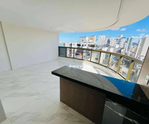 Apartamento com 3 dormitórios à venda por r$ 1.350.000,00 - praia do morro - guarapari/es