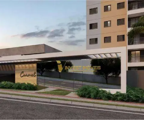Apartamento com 2 dormitórios para alugar, 64 m² por r$ 2.970,00/mês - gleba palhano - londrina/pr
