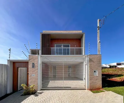 Sobrado à venda em maringá, bom jardim, com 3 quartos, com 202.55 m²