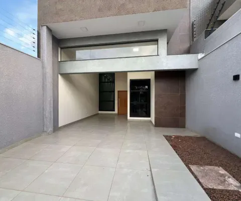 Casa à venda em maringá, jardim das estações, com 3 quartos, com 132.59 m²