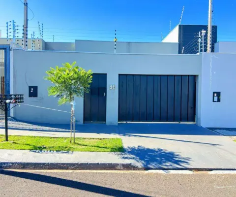 Casa à venda em maringá, bom jardim, com 3 quartos, com 133.23 m²
