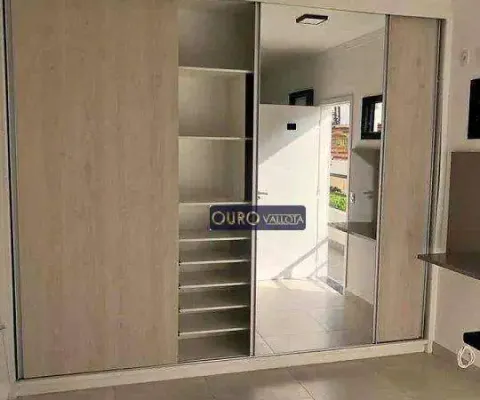 Loft com 1 dormitório para alugar, 28 m² por r$ 2.007,00/mês - mooca - são paulo/sp