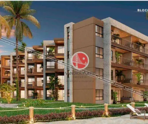 Apartamento com 1 dormitório à venda, 61 m² por r$ 552.000,00 - cumbuco - caucaia/ce