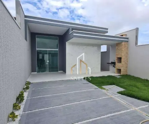 Casa com 3 dormitórios à venda, 105 m² por r$ 430.000,00 - messejana - fortaleza/ce