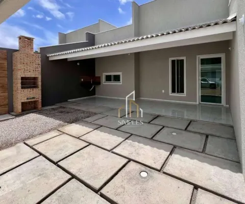 Casa com 3 dormitórios à venda, 135 m² por r$ 430.000,00 - messejana - fortaleza/ce