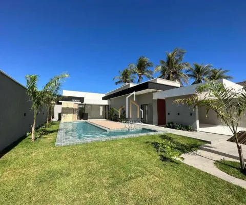 Casa com 4 dormitórios à venda, 159 m² por r$ 980.000,00 - porto das dunas - aquiraz/ce