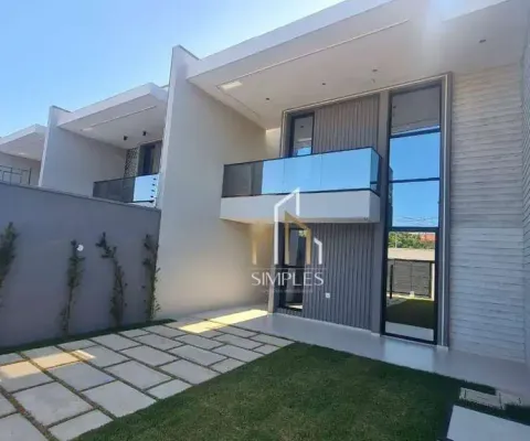 Casa com 4 dormitórios à venda, 152 m² por r$ 820.000,00 - jardim das oliveiras - fortaleza/ce