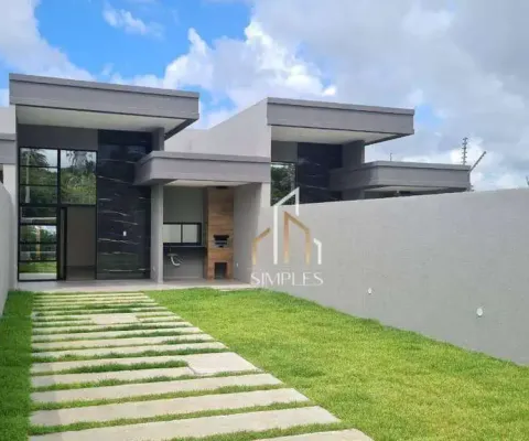 Ateção ultima unidade dessa casa exclusiva ! casa com 4 suítes  à venda, 137 m² por r$ 580.000 - eusébio - eusébio/ce