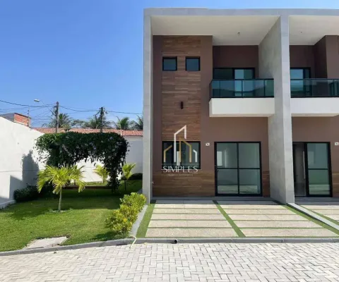 Casa duplex em condomínio fechado 3 dormitórios à venda, 86 m² por r$ 550.000 - maraponga - fortaleza/ce