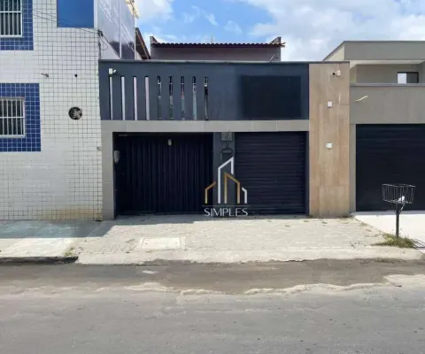 Casa duplex com piscina mais ponto comercial com 3 suítes à venda, 175 m² por r$ 590.000 - passaré - fortaleza/ce