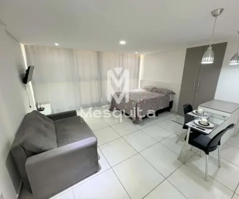 Apartamento para locação em cabedelo, ponta de campina, 1 dormitório, 1 suíte, 1 banheiro
