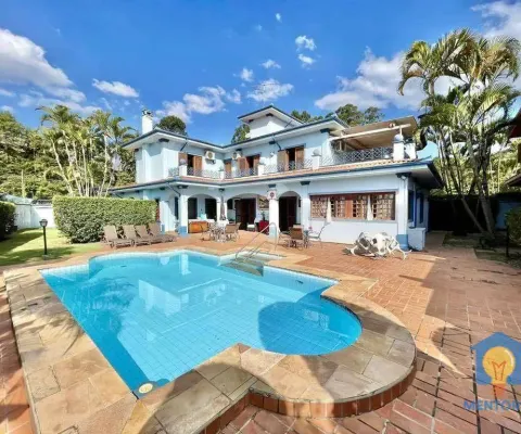 Casa com 6 dormitórios à venda, 499 m² por r$ 1.650.000 - chácara vale do rio cotia - carapicuíba/sp