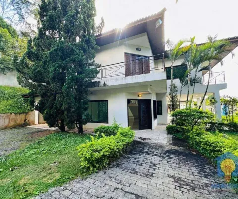 Casa com 5 dormitórios, 600 m² - venda por r$ 2.990.000,00 ou aluguel por r$ 15.780,00/mês - granja viana ii - cotia/sp