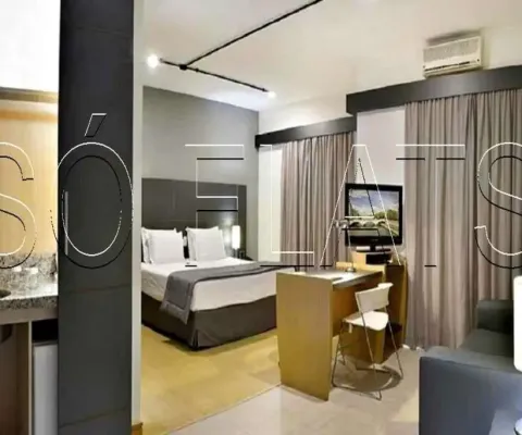 Hotel araucária plaza disponível para venda com 42m², 01 dorm e 01 vaga de garagem